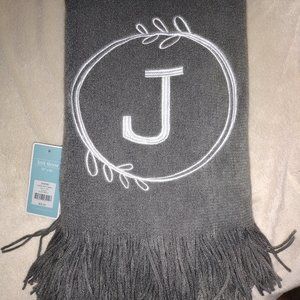 Things remembered Monogrammed Throw